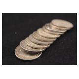 Lot of 10 Silver Roosevelt Dimes