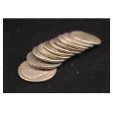 Lot of 10 Silver Roosevelt Dimes