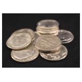 Lot of 10 Mixed Date Silver U.S. Dimes
