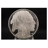 1oz .999 Pure Silver Buffalo Coin