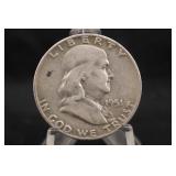 1951-D Franklin Silver Half Dollar