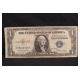 1935-E $1 Silver Certificate Bank Note