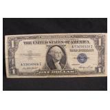 1935-E $1 Silver Certificate Bank Note