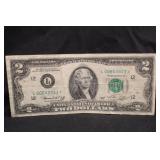 1976 $2 "L" San Fran Federal Reserve Star Note