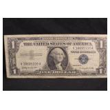 1957-B $1 Silver Certificate Bank Note