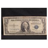 1935-E $1 Silver Certificate Bank Note