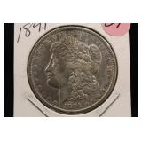1891-P Morgan Silver Dollar