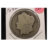 1886-P Morgan Silver Dollar