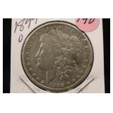 1899-O Morgan Silver Dollar