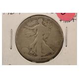 1921-D Walking Liberty Silver Half Dollar *Key