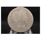 1912-S Barber Silver Half Dollar