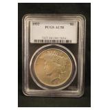 1922 Certified U.S. Silver Peace Dollar