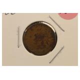 1868  Indian Head Cent