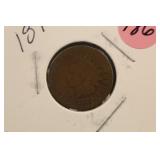 1870 Indian Head Cent