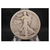 1918-D Walking Liberty Silver Half Dollar