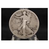 1917-P Walking Liberty Silver Half Dollar