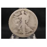 1919-D Walking Liberty Silver Half Dollar