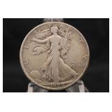 1929-S Walking Liberty Silver Half Dollar