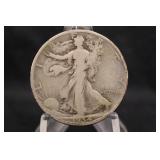 1934-S Walking Liberty Silver Half Dollar