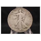 1933-S Walking Liberty Silver Half Dollar