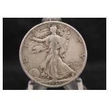 1935-P Walking Liberty Silver Half Dollar