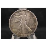 1934-D Walking Liberty Silver Half Dollar