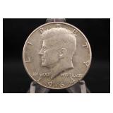 1964-P Kennedy Silver Half Dollar