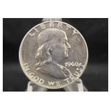 1960 Franklin Silver Half Dollar Proof