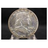 1962 Franklin Silver Half Dollar Proof