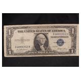 1935-E $1 Silver Certificate Bank Note