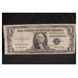 1935-E $1 Silver Certificate Bank Note