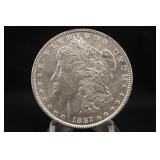 1887-P Uncirculated Morgan Silver Dollar
