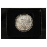 2023-W Uncirculated 1oz .999 Silver Eagle w/COA