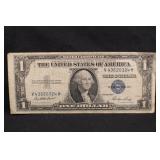 1935-E $1 Silver Certificate Bank Note