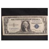 1935-E $1 Silver Certificate Bank Note