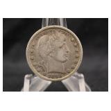1895-P Barber Silver Quarter *Better Date