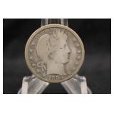 1895-O Barber Silver Quarter