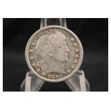 1893-P Barber Silver Quarter *Beautiful Toning