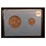 Silver Classic Coins Silver Half and Silver Dime