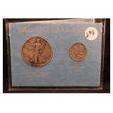 Silver Classic Coins Silver Half and Silver Dime