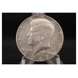 1967 Kennedy Silver Half Dollar