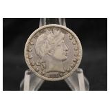 1899-O Barber Silver Quarter *Better Date