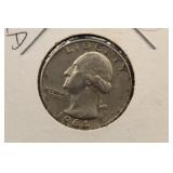 1964-D Washington Silver Quarter