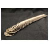Roll of 38 1965 UNC Canada Nickels