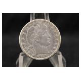 1913-D Barber Silver Quarter *Semi Key Date