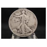 1943 Walking Liberty Silver Half Dollar