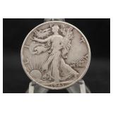 1943 Walking Liberty Silver Half Dollar