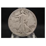1945 Walking Liberty Silver Half Dollar