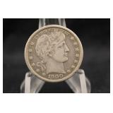 1900-S Barber Silver Quarter *Semi Key