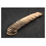 Roll of 48 UNC 1969-D Roosevelt Dimes